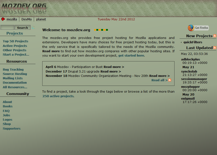 mozdev.org