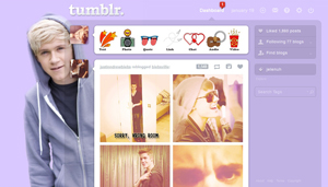 Niall Horan/One Direction Dashboard