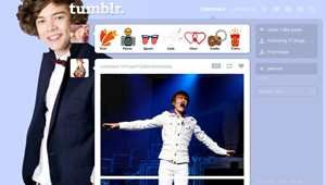 Harry Styles/One Direction Dashboard