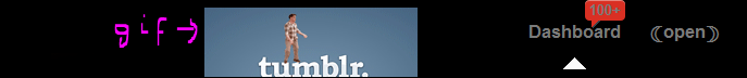 chandler dancing on tumblr logo