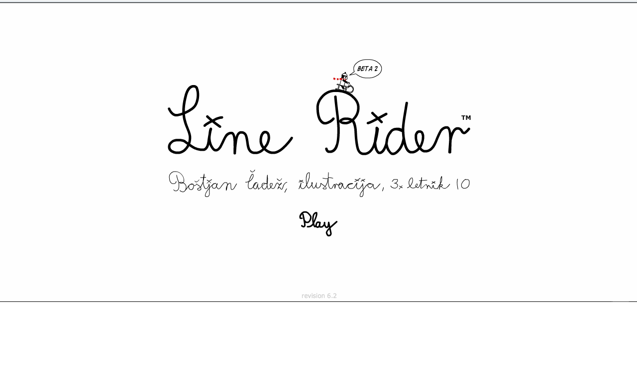 Line rider Restyle