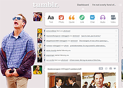 Tumblr dashboard: Chris Evans #2