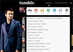 Tumblr dashboard: Jeremy Renner #3