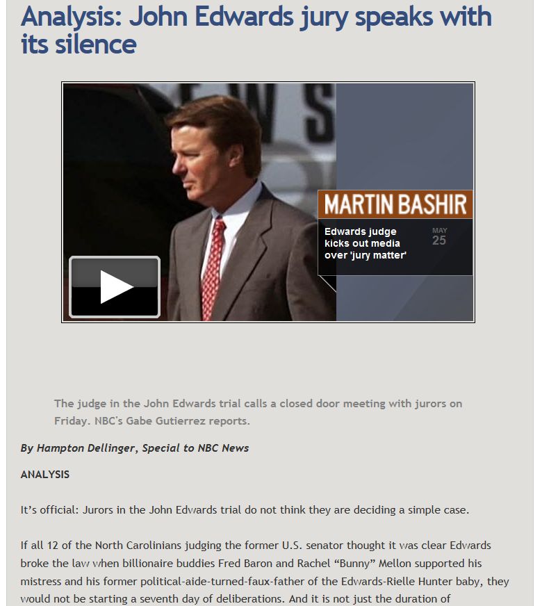 MSNBC Article - Easy Reading