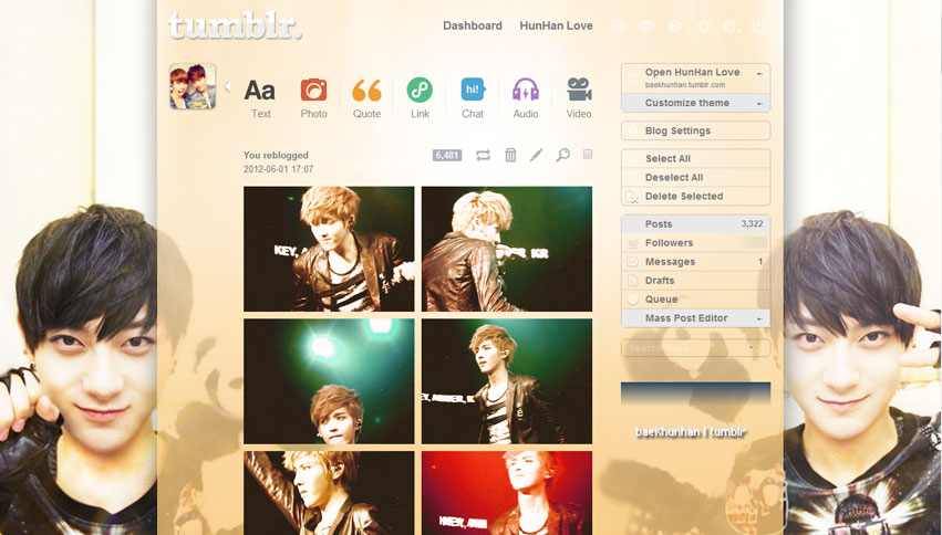 EXO-M Tao | baekhunhan.tumblr