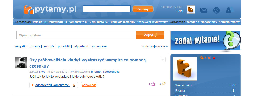 Pytamy.pl Kucici