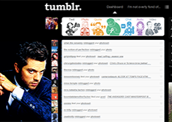 Tumblr dashboard: Dominic Cooper #2