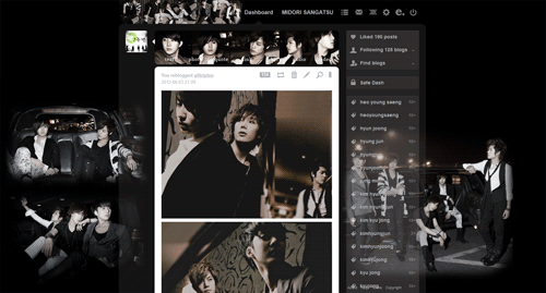SS501 Collection Dash Theme
