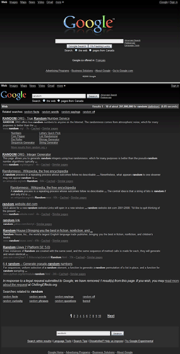 Dark Gray Google