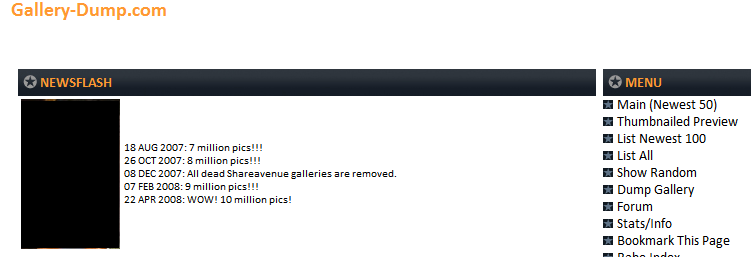 Gallery-Dump - White Style Background (Calibri)