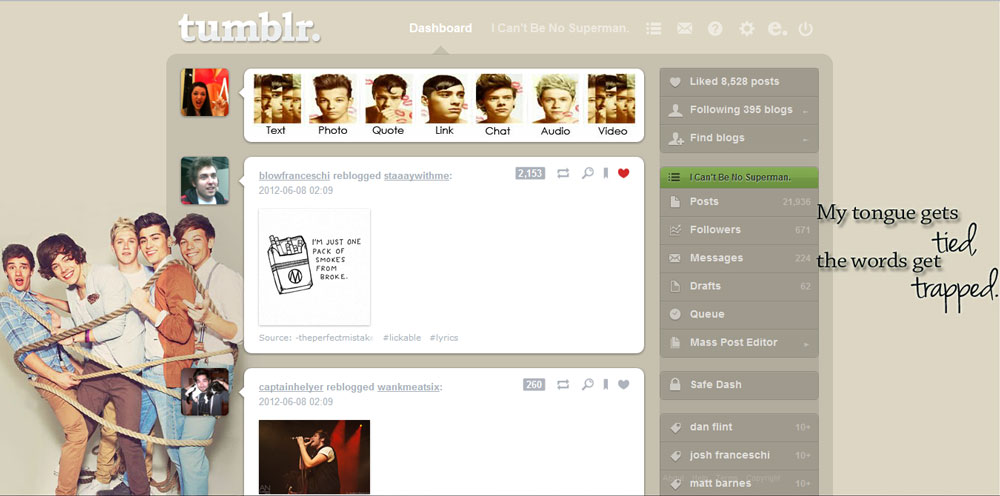 One Direction "Tied"