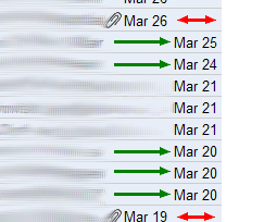 Gmail2 Time/Date Stamp Thinner