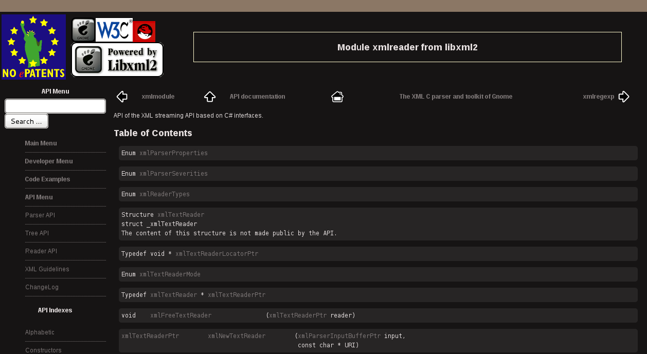 xmlsoft dark