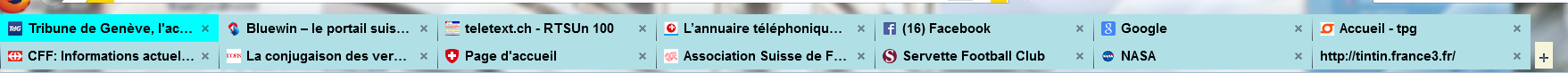 Multi Row Tabs Toolbar - OK Firefox 81