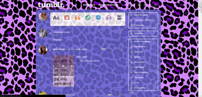 Purple Cheetah Print Dash