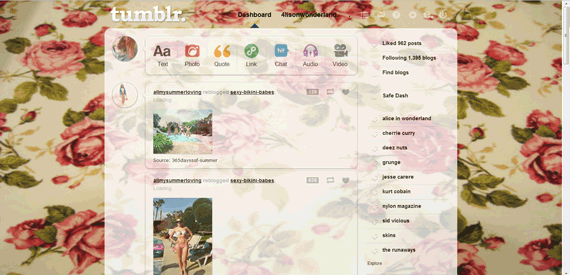 Rose Dash Theme