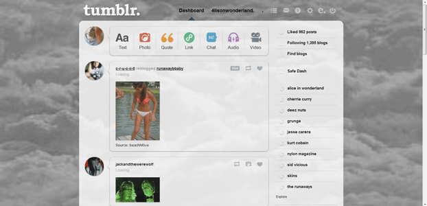 Clouds Dash Theme