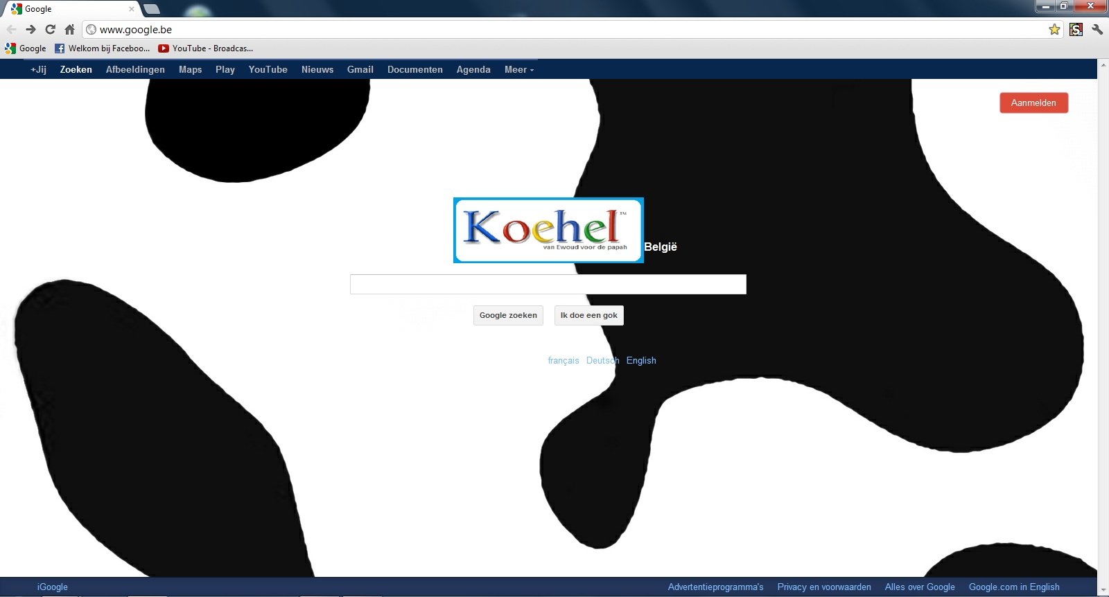 Koehel, Google cow