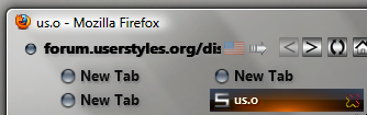 Blank tab favicon