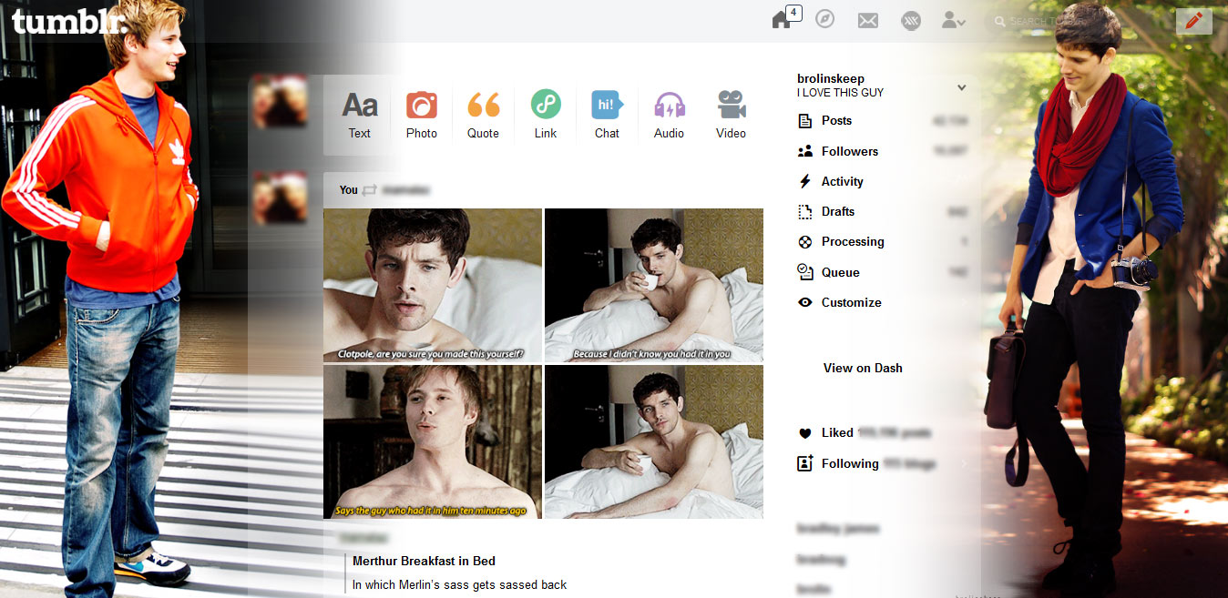 modern Merlin & Arthur