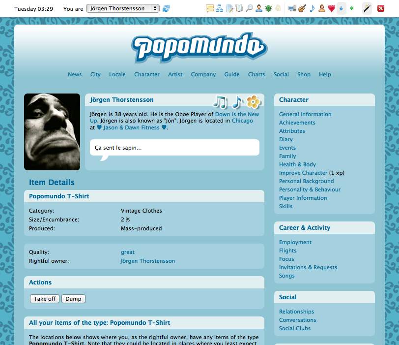 Popmundo Retro Style