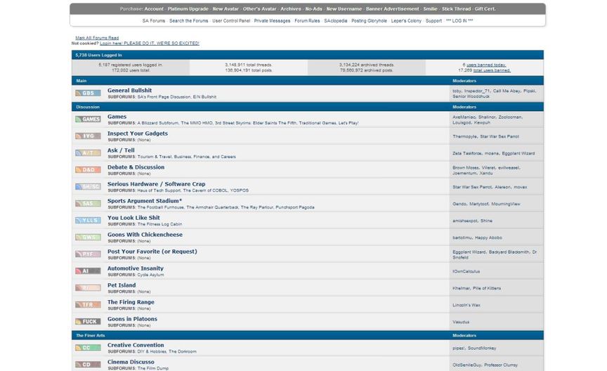 SA Forums Improvements - Classic Colours