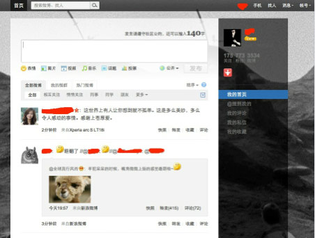 weibo simple style
