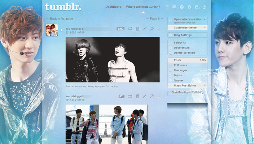 EXO-K Baekyeol | baekhunhan.tumblr