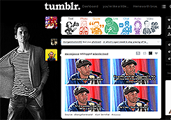 Tumblr dashboard: Matt Bomer #1