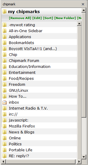 Chipmark Sidebar !!experimental!!