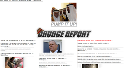 Drudge Report Overhaul Overhauled
