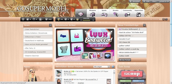 goSupermodel (Vintage) (for Google Chrome)
