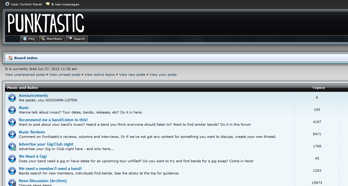 Punktastic Forums