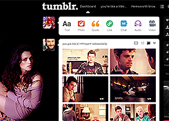 Tumblr dashboard: Katie McGrath #3