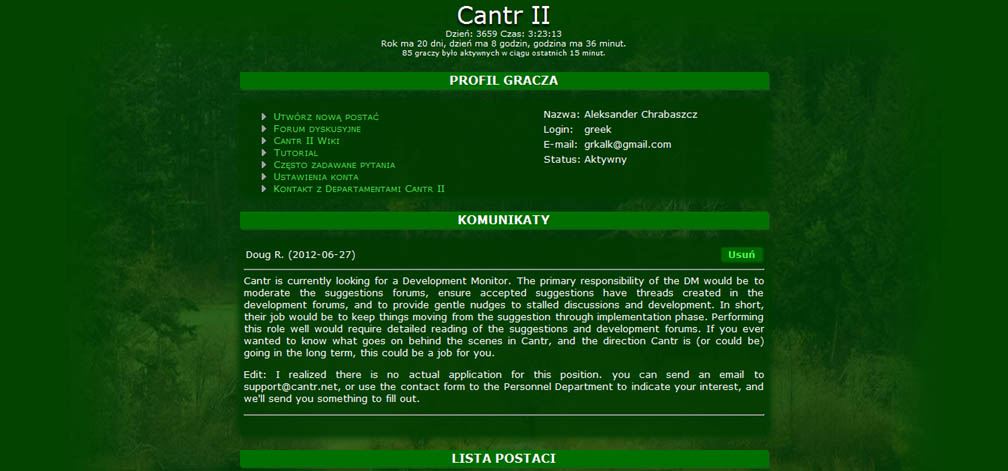 Cantr Green