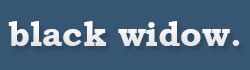 Black Widow - Tumblr Logo