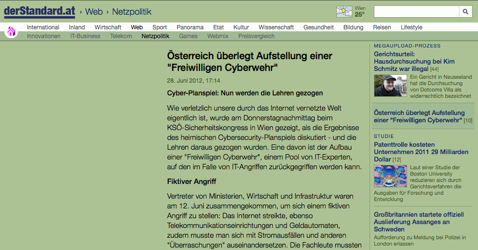 derStandard.at – Mac Edition (Nicer Font)