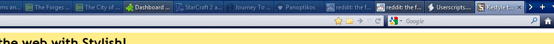 UI:  Show Go Button + Sleepy Tabs Combo