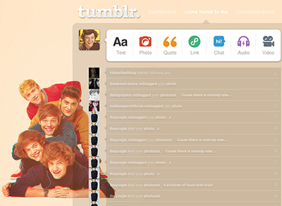 One Direction Dashboard Theme [1]