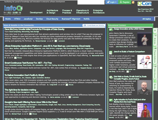 Dark infoq
