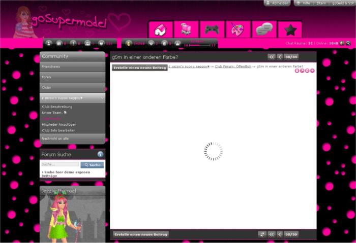 goSupermodel Black & Pink dotted ♥