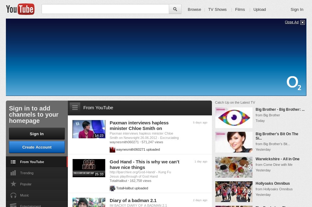 Remove YouTube Suggested Language