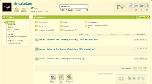 Chomikuj.pl bez reklam i marginesów 1280×800 px