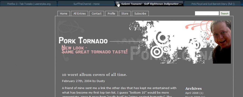Firefox 3 - Tab Tweaks