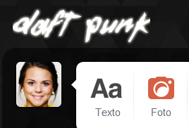 Daft Punk Tumblr Logo