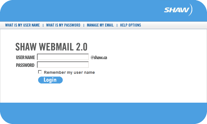 Shaw Webmail - Remove Logon Ad Images (Cleanup)