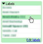 Gmail - Customize Labels box
