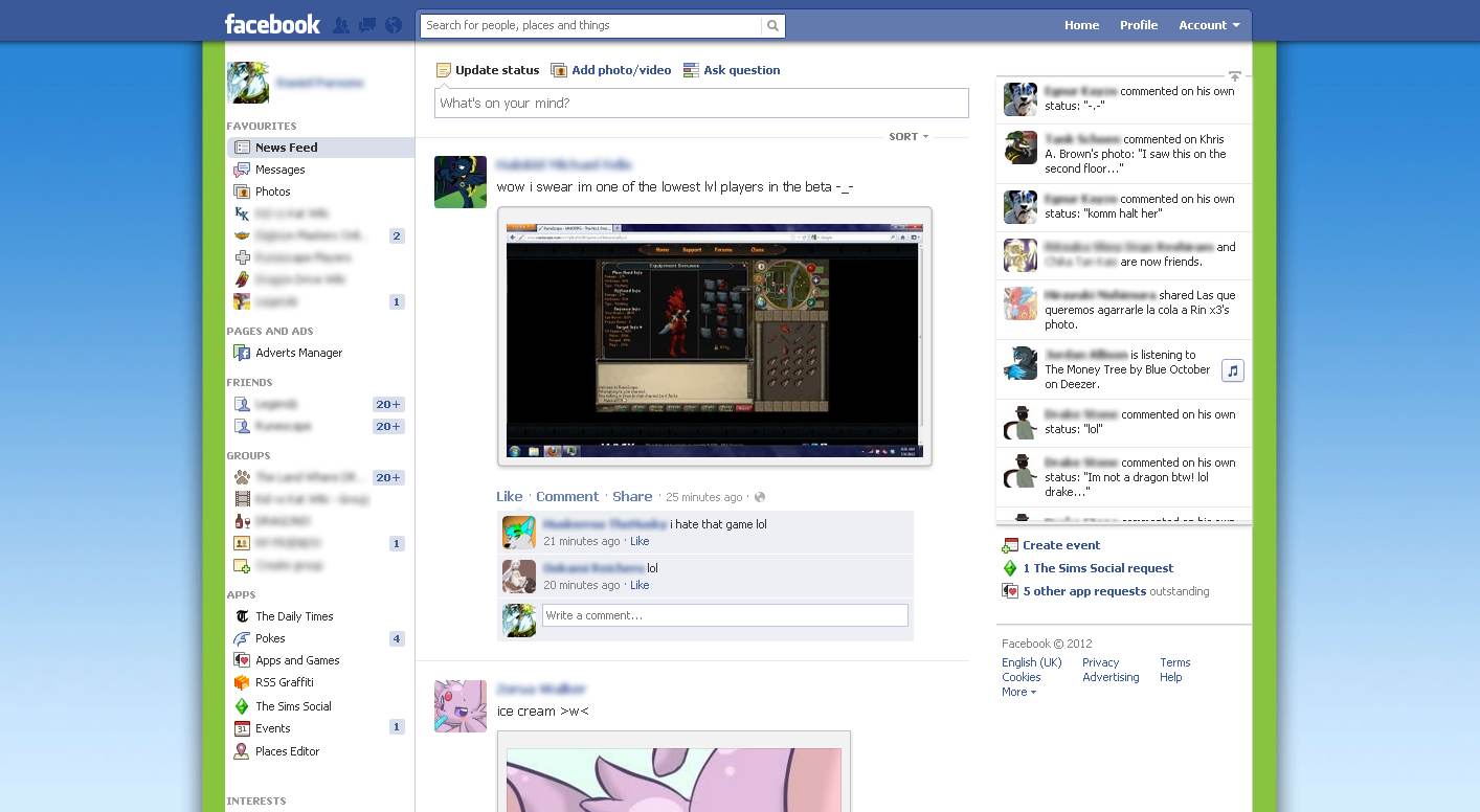 Calm Skin for Facebook