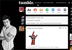Tumblr dashboard: Josh Hutcherson #1
