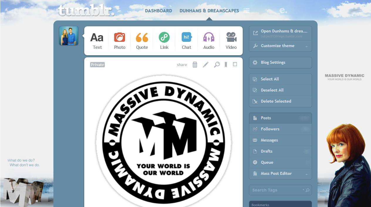 Massive Dynamic Tumblr